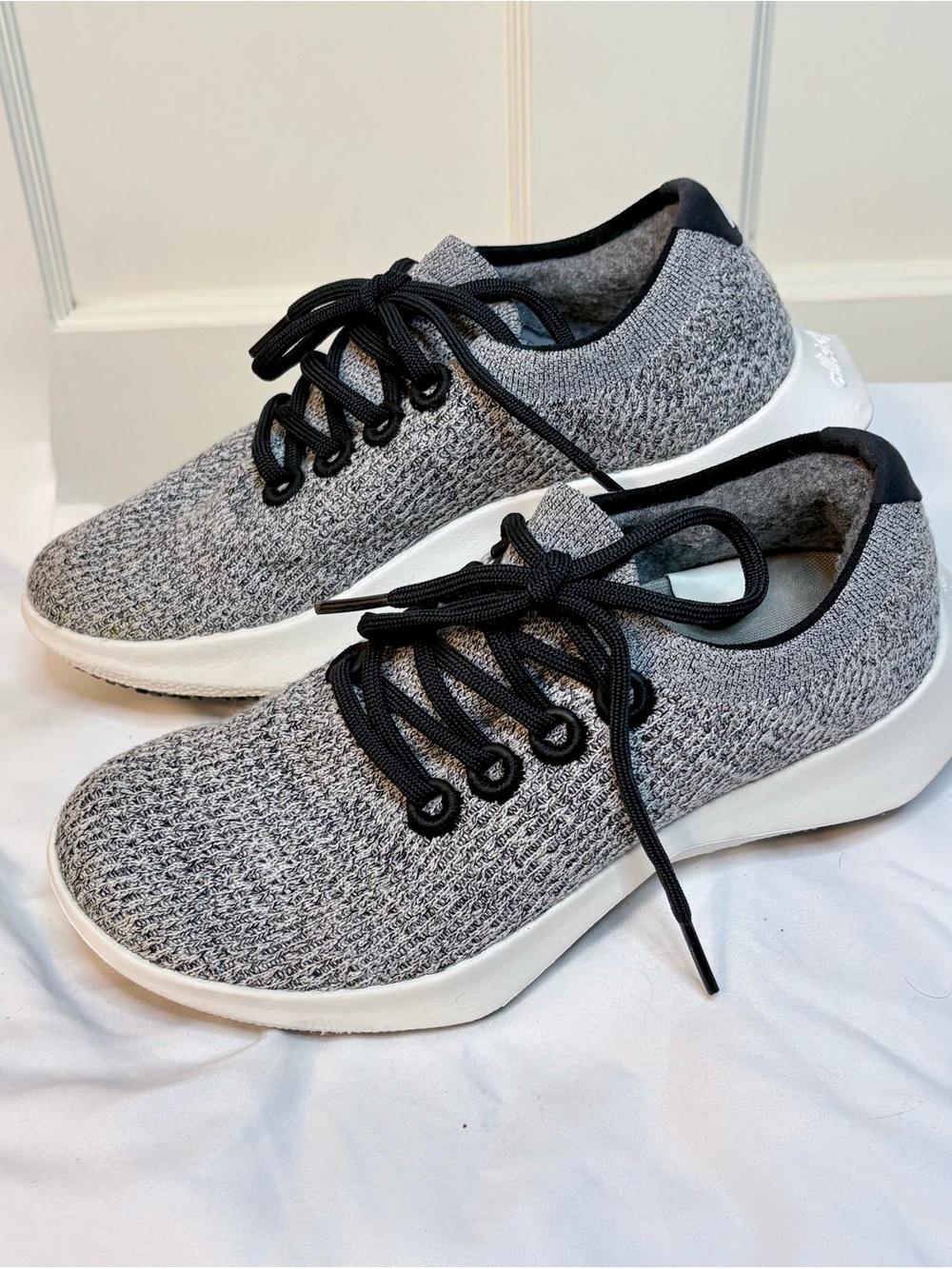 Allbirds Tree Dasher 2 Women’s Gray & Black Sneakers size 7